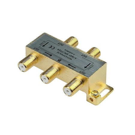 Monoprice Mp, 4 Way Coaxial Splitter 10015